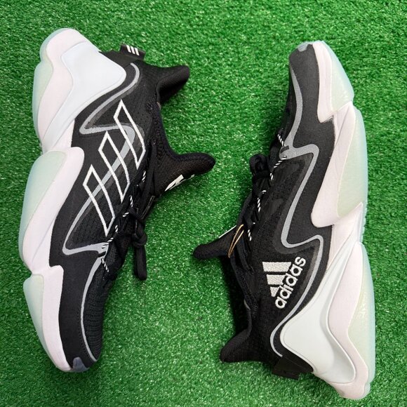 Adidas Mahomes 1 Impact FLX Boost Black White Ice Mens HQ2074 NEW Sz 11 - Picture 4 of 5